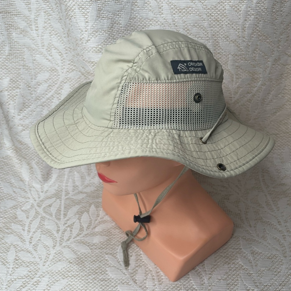 DPC Dorfman Pacific Co. Men's Mesh Vented Brimmed Outdoor Hat - Picture 4 of 11